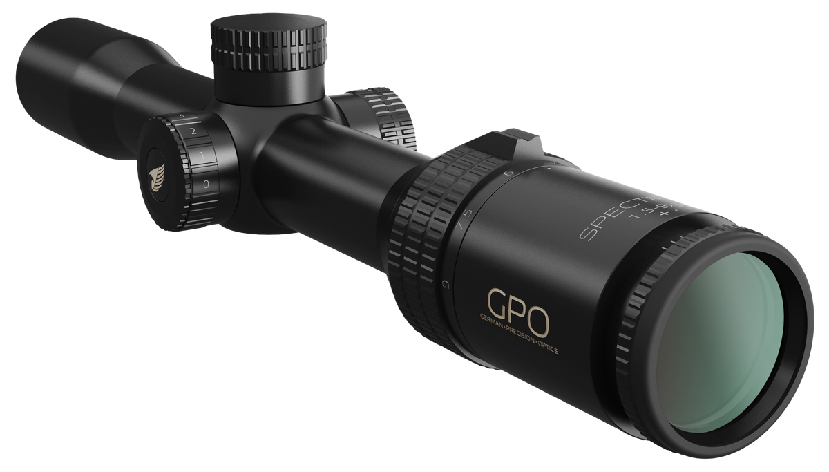 Lunette GPO Spectra 6X 1,5-9x32 grossissement 1,5-9 x 32 mm champ 28 m - 4,6 m à 100 mètres
