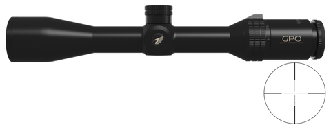 Lunette GPO Spectra 6X 1,5-9x44 grossissement 1,5-9 x 44 mm champ 28 m - 4,6 m à 100 mètres
