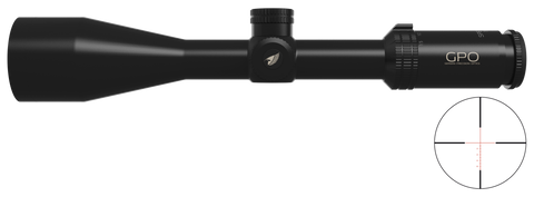 Lunette GPO Spectra 6X 3-18x56 grossissement 3-18 x 56 mm champ 11,1 m - 1,9 m à 100 mètres