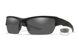 Lunettes balistiques WX Valor MIL-PRF-32432A kit 2 écrans interchangeables anti-buée noir mat