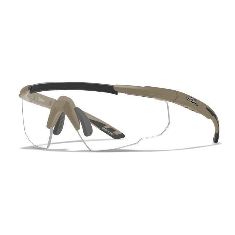 Lunettes balistiques Wiley X Saber Advanced kit 3 verres jour nuit contraste