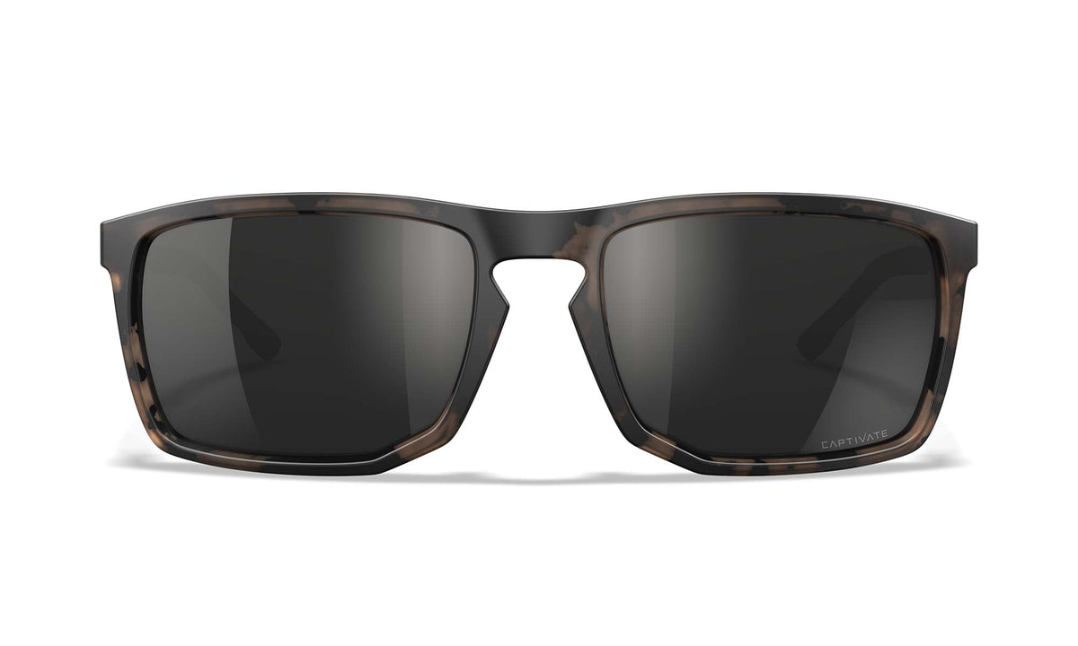 Lunettes de protection Wiley X WX Axe ANSI Z87.1 verres polarisés Captivate miroir marron