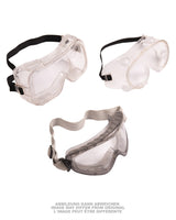 Lunettes de protection de la Bundeswehr à verres incolores, occasion, lot de 10