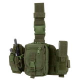 Plateforme de cuisse Condor Utility Leg Rig trois pochettes amovibles