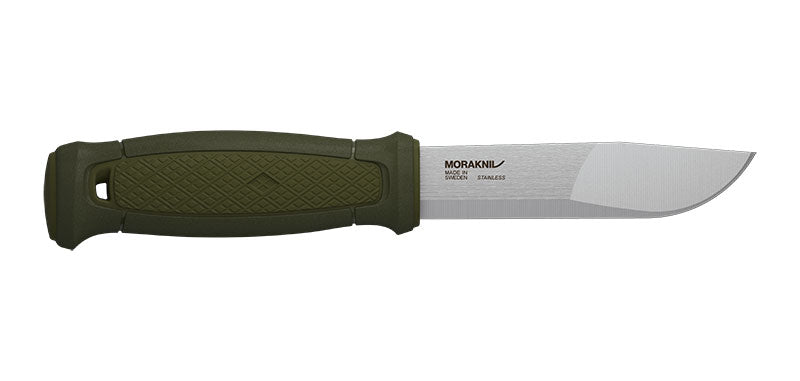 Couteau à lame fixe Morakniv Kansbol lame 108 mm émouture profilée étui à passant de cuir