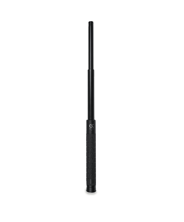 Matraque télescopique GK Pro tout acier 21" (515 mm déployée et 225 mm repliée)