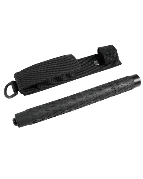 Matraque télescopique Mil-Tec acier au carbone 26 / 65 cm poignée TPE avec étui nylon