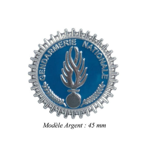 Médaille Gendarmerie Nationale Patrol Equipement 45 mm pour porte-carte, vendue seule
