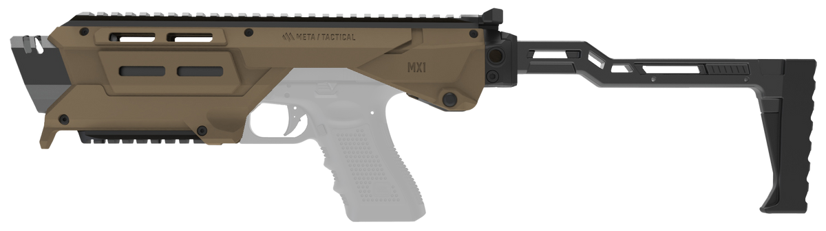 Meta Tactical Kit de conversion MX1 pour Glock 500 g pour faire évoluer la plateforme