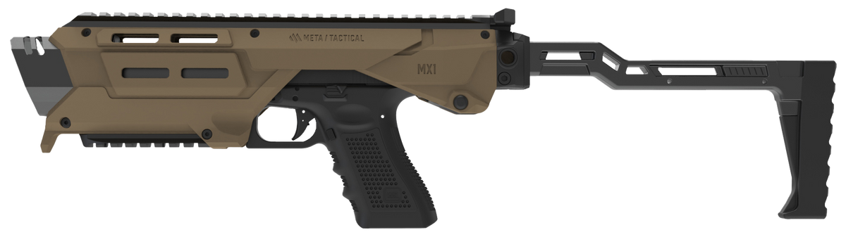Meta Tactical Kit de conversion MX1 pour Glock 500 g pour faire évoluer la plateforme