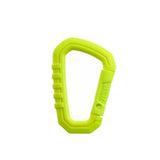 Mousqueton ASP Carabiner polymère haute visibilité, 8,89 cm et 20 grammes