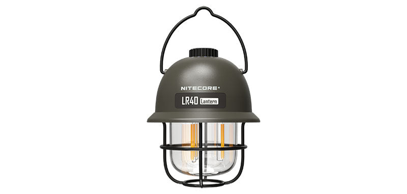 Lanterne Nitecore LR40 100 lumens rechargeable USB-C autonomie jusqu'à 65 h