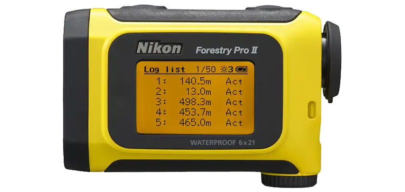 Nikon Forestry Pro II Télémètre Laser avec écran grossissement 6 x 21 mm