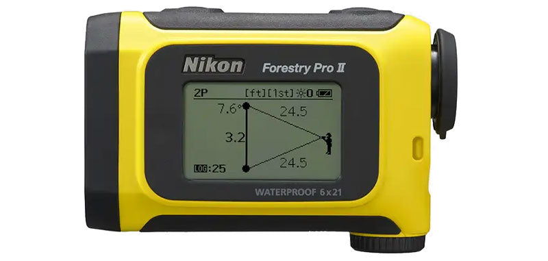 Nikon Forestry Pro II Télémètre Laser avec écran grossissement 6 x 21 mm