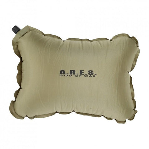 Oreiller de bivouac Ares Camp Pillow autogonflant, épaisseur 11 cm, environ 250 g