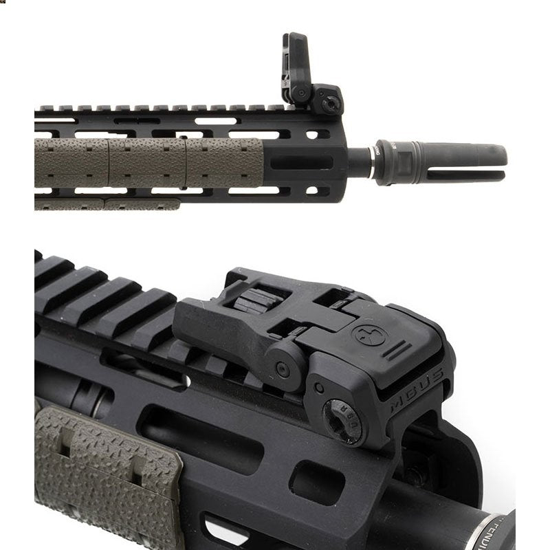 Organe de visée avant MBUS 3 Magpul polymère 25 g réglage d'élévation sans outil
