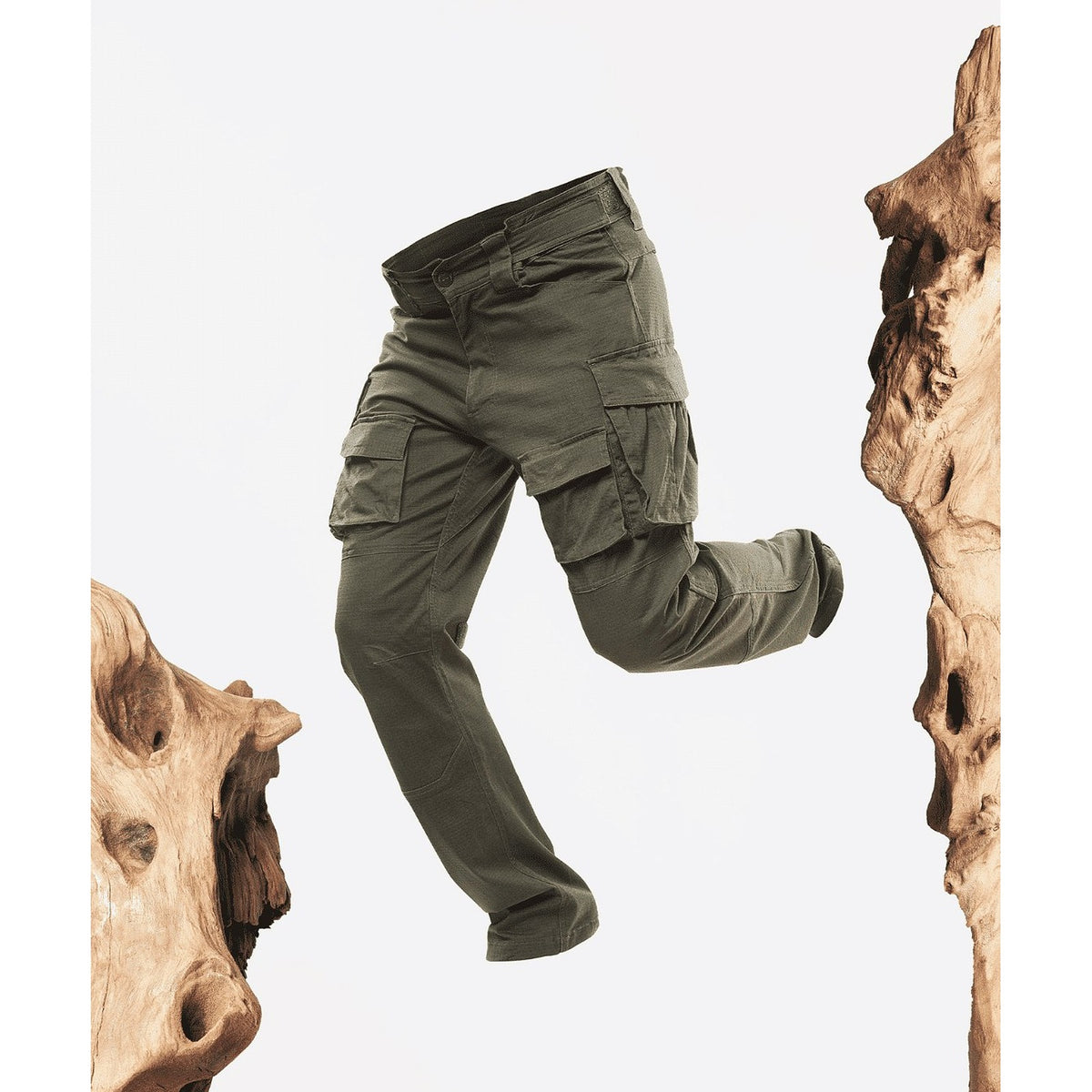 Pantalon Survivor Ripstop GK Undercover 220 g/m² 10 poches logements genoux