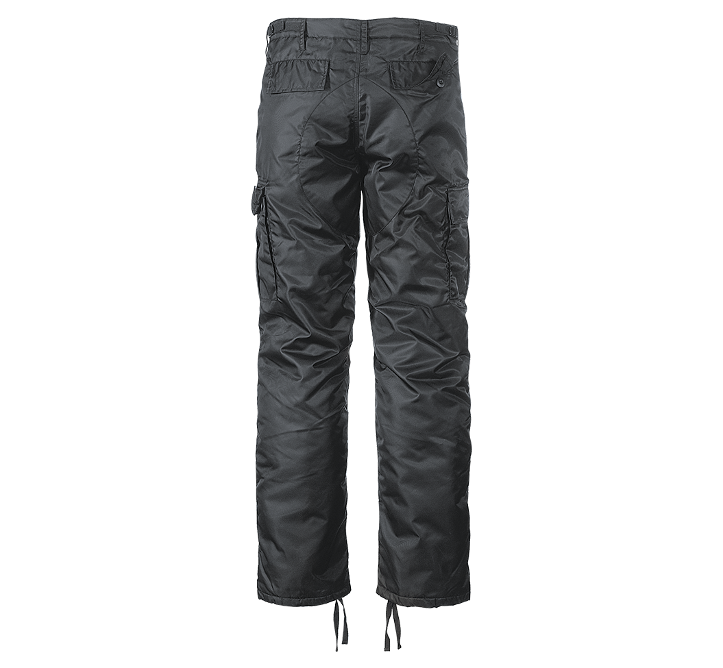 Pantalon chaud Brandit Thermo nylon coupe-vent déperlant doublure ouatinée six poches