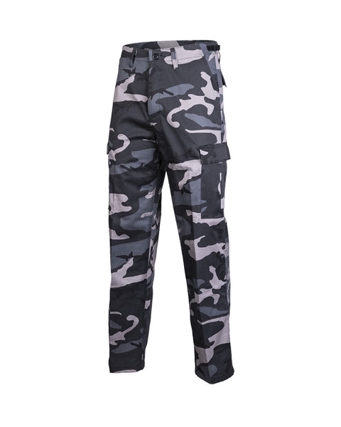 Pantalon de combat Mil-Tec type BDU Ranger coupe droite en polyester coton six poches