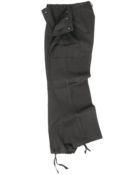 Pantalon tactique type Bundeswehr Mil-Tec en moleskine coton 300 g/m² à boutons de bretelles