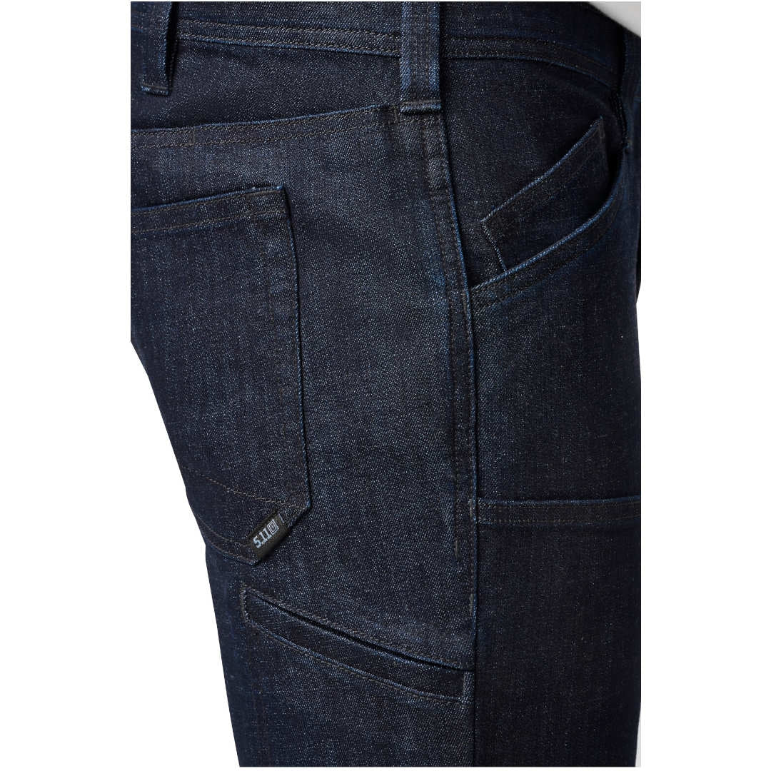Pantalon utilitaire Defender-Flex 5.11 Tactical coupe droite douze poches et boucle Ready Loop