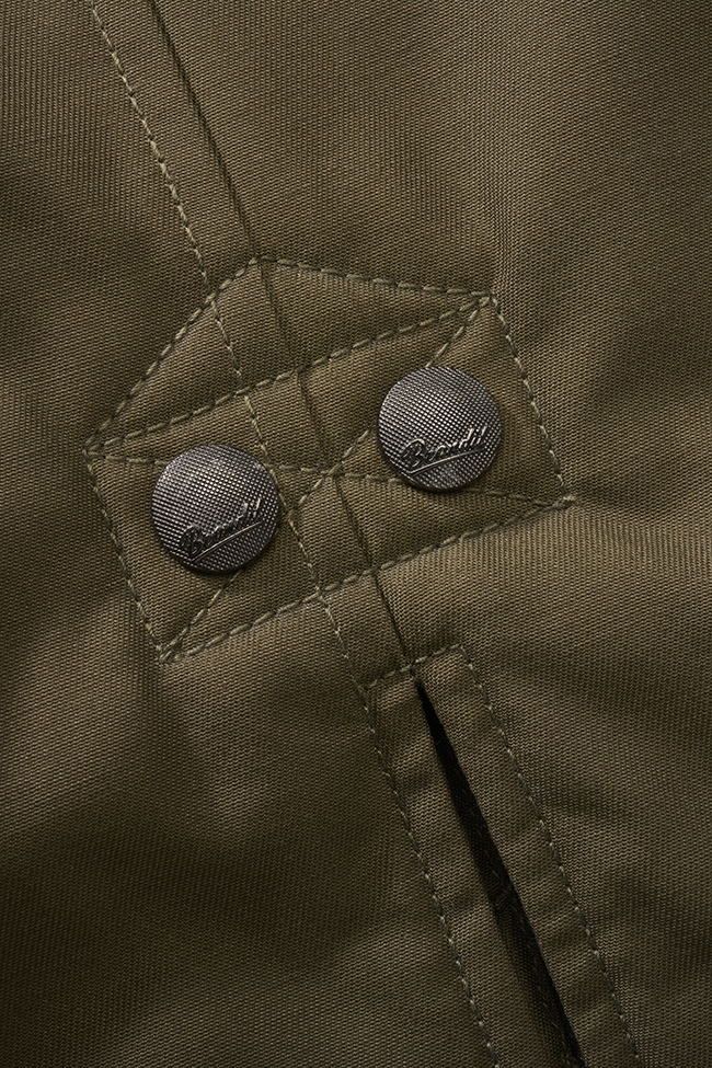 Parka Brandit Marsh Lake coupe femme à pans longs doublure matelassée et peluche