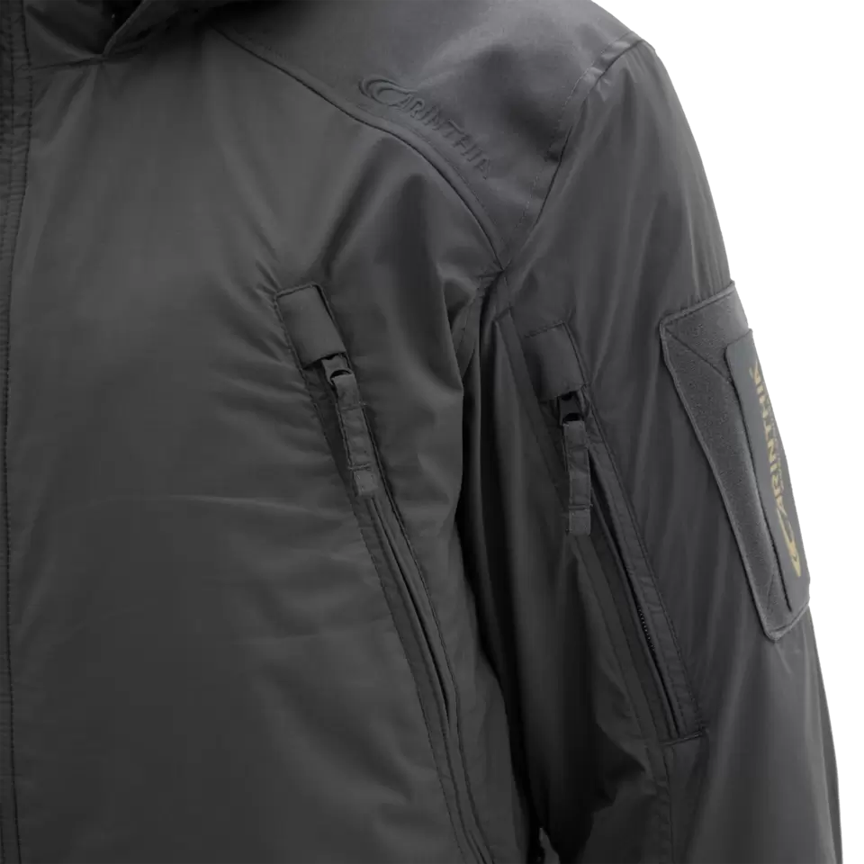 Parka Carinthia MIG 5.0 tissu SOF 2L G-LOFT 125 g/m² jusqu'à -15 °C, accès latéral