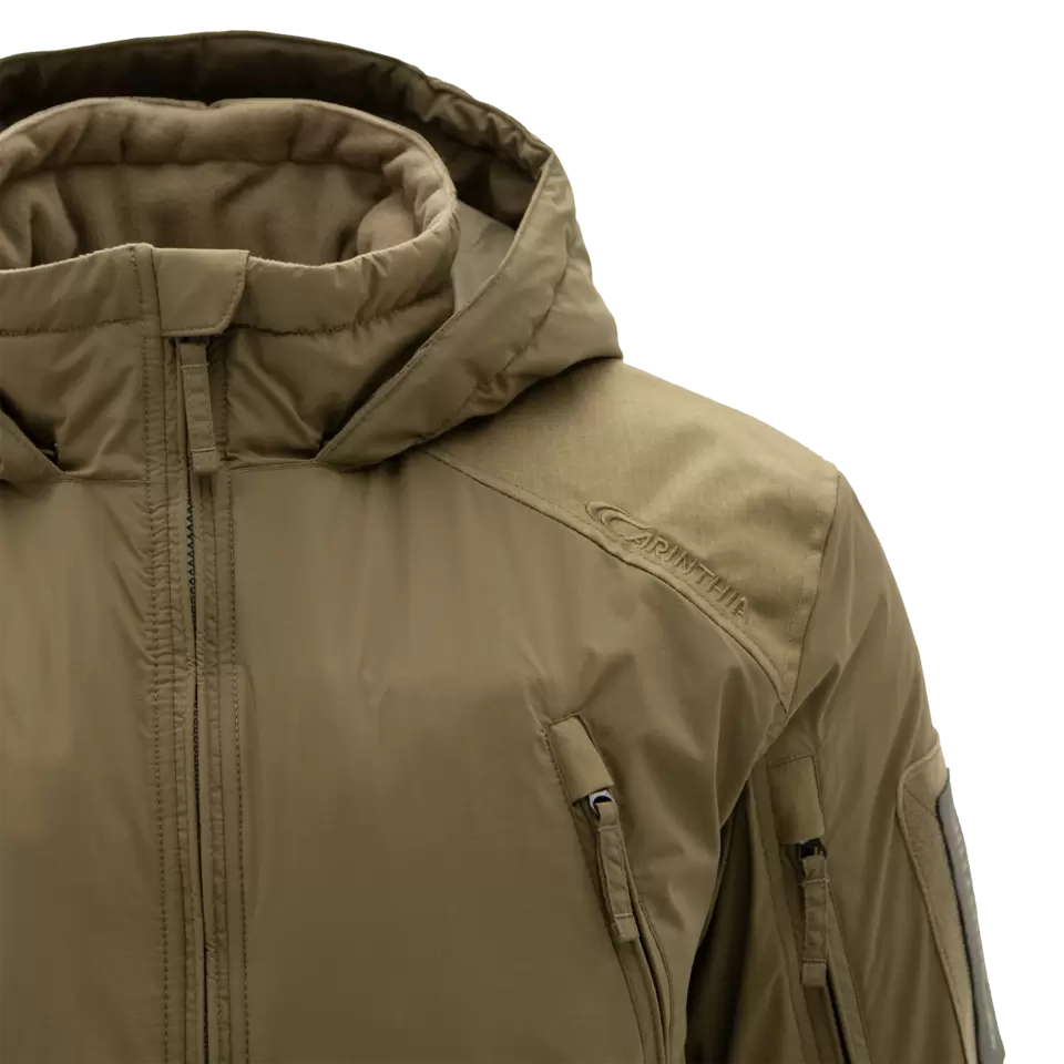 Parka Carinthia MIG 5.0 tissu SOF 2L G-LOFT 125 g/m² jusqu'à -15 °C, accès latéral