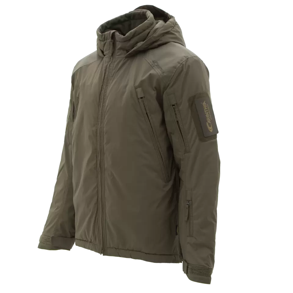 Parka Carinthia MIG 5.0 tissu SOF 2L G-LOFT 125 g/m² jusqu'à -15 °C, accès latéral
