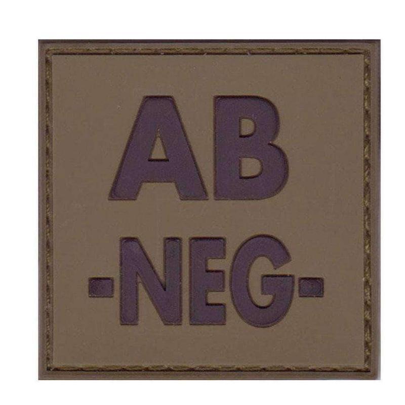 Patch groupe sanguin basse visibilité PVC