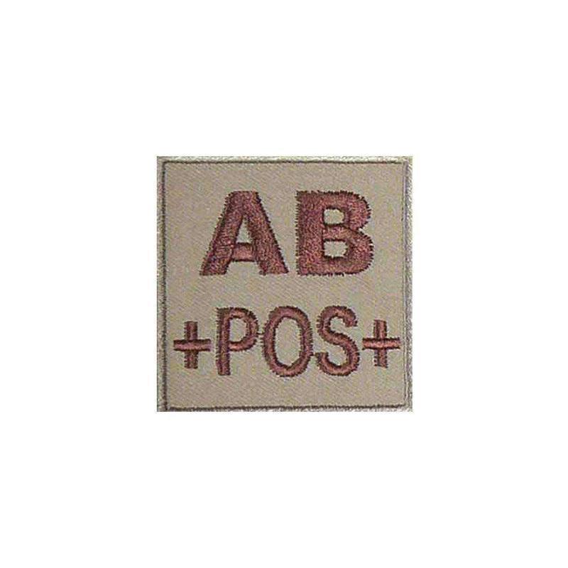 Patch groupe sanguin basse visibilité PVC