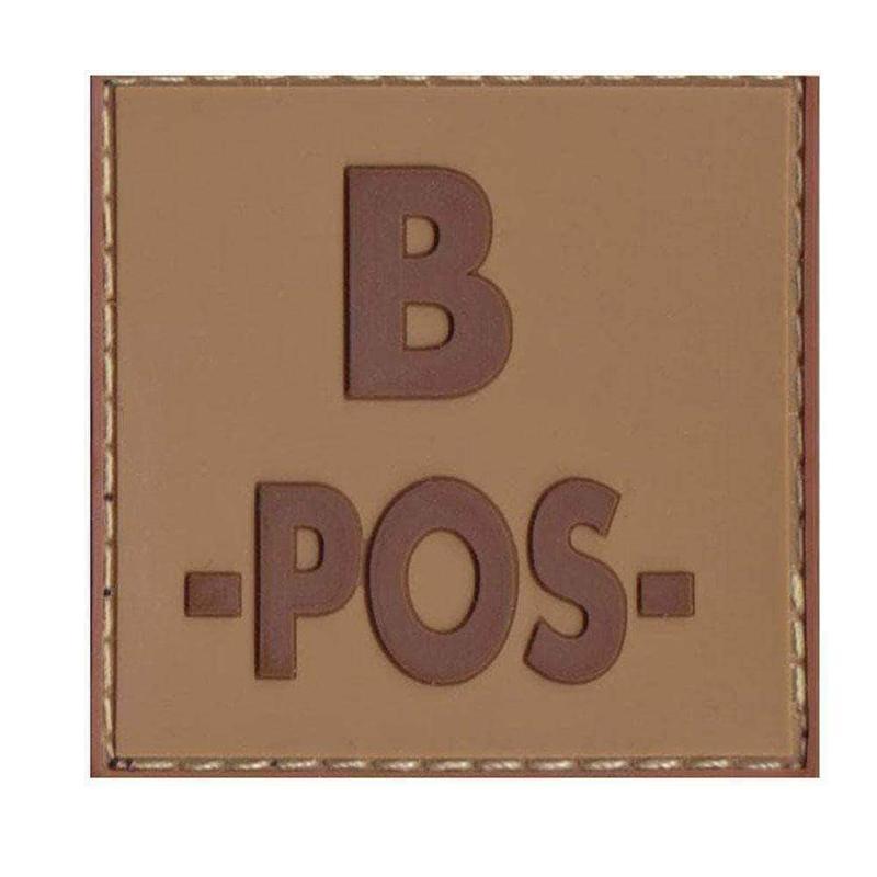 Patch groupe sanguin basse visibilité PVC