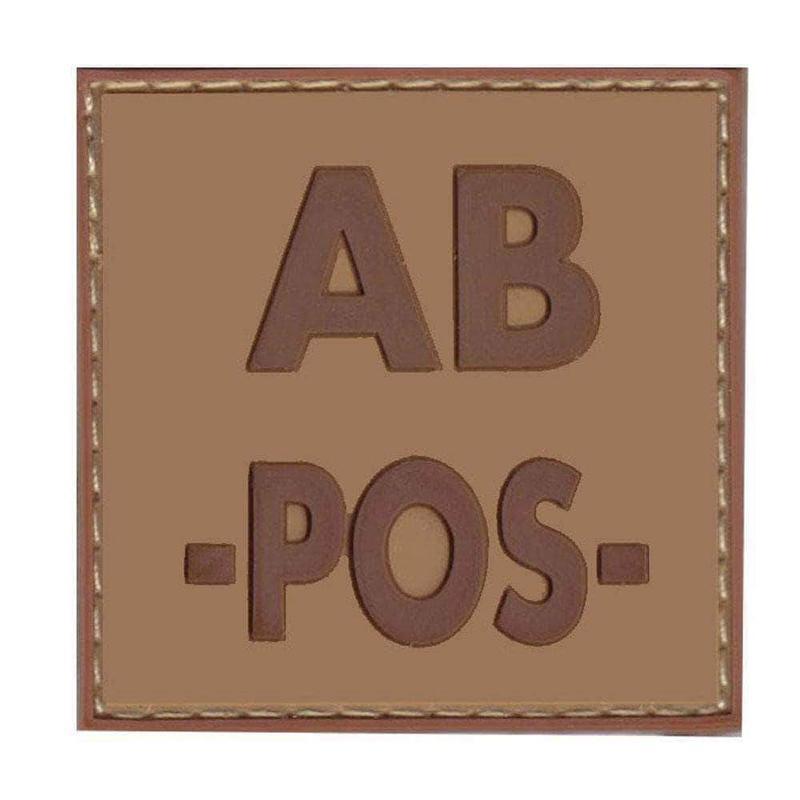 Patch groupe sanguin basse visibilité PVC