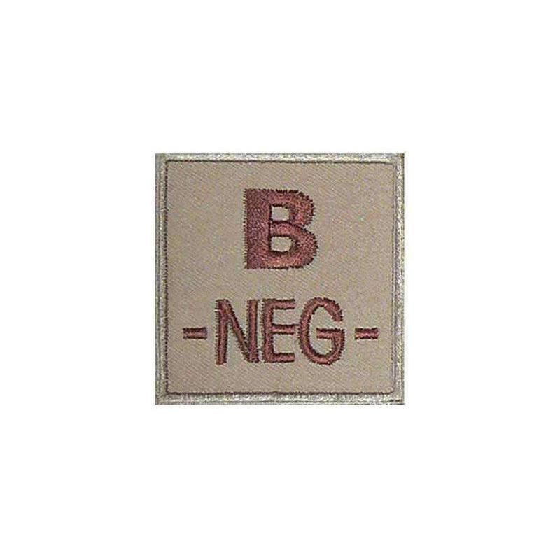 Patch groupe sanguin basse visibilité PVC