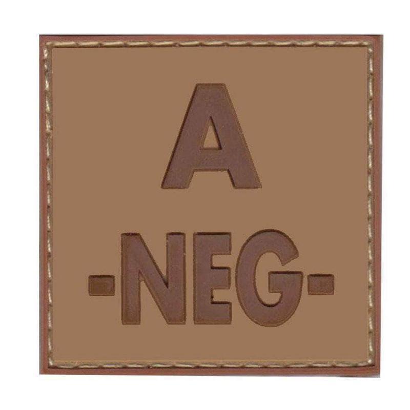 Patch groupe sanguin basse visibilité PVC