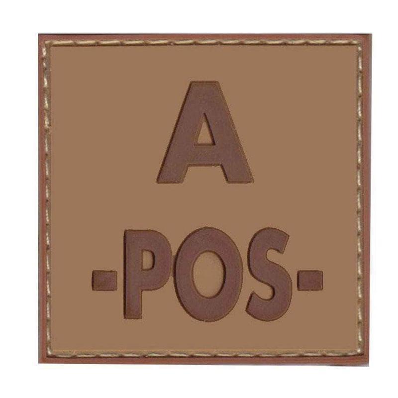 Patch groupe sanguin basse visibilité PVC