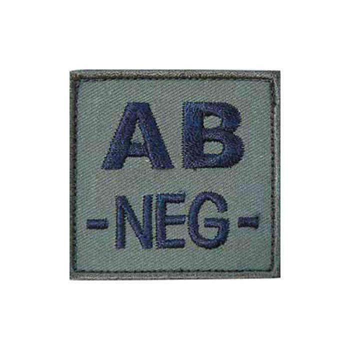 Patch groupe sanguin basse visibilité Tissu