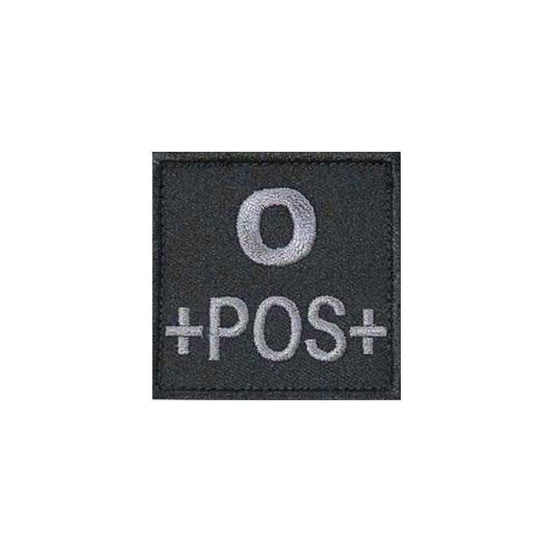 Patch groupe sanguin basse visibilité Tissu