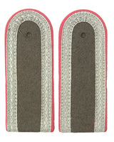 Pattes d'épaule de sous-officier est-allemand, liseré d'arme, stock ancien, lot de 10