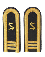Pattes d'épaule d'élève officier de la marine est-allemande, stock ancien, lot de 10