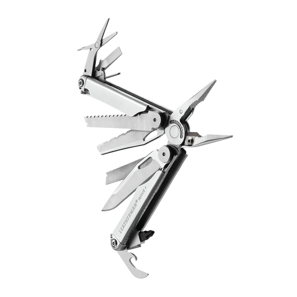 Pince multifonctions Leatherman Wave Plus 18 outils, deux lames 420HC accessibles