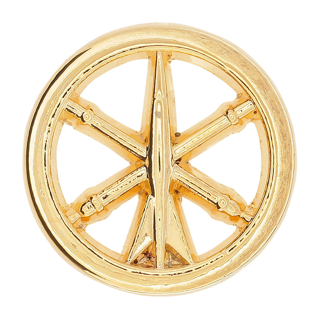 Pin's insigne de béret de l'Artillerie Boussemart insigne de revers de tradition