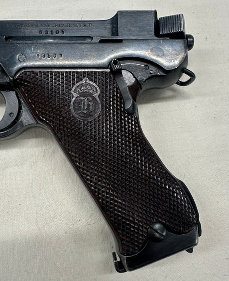Pistolet Suédois Lahti M40 fabrication Husqvarna M40 ALCX