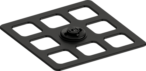 Plaque de base Olympia Triumph Urban Base Plate en aluminium 495 x 495 x 6 mm