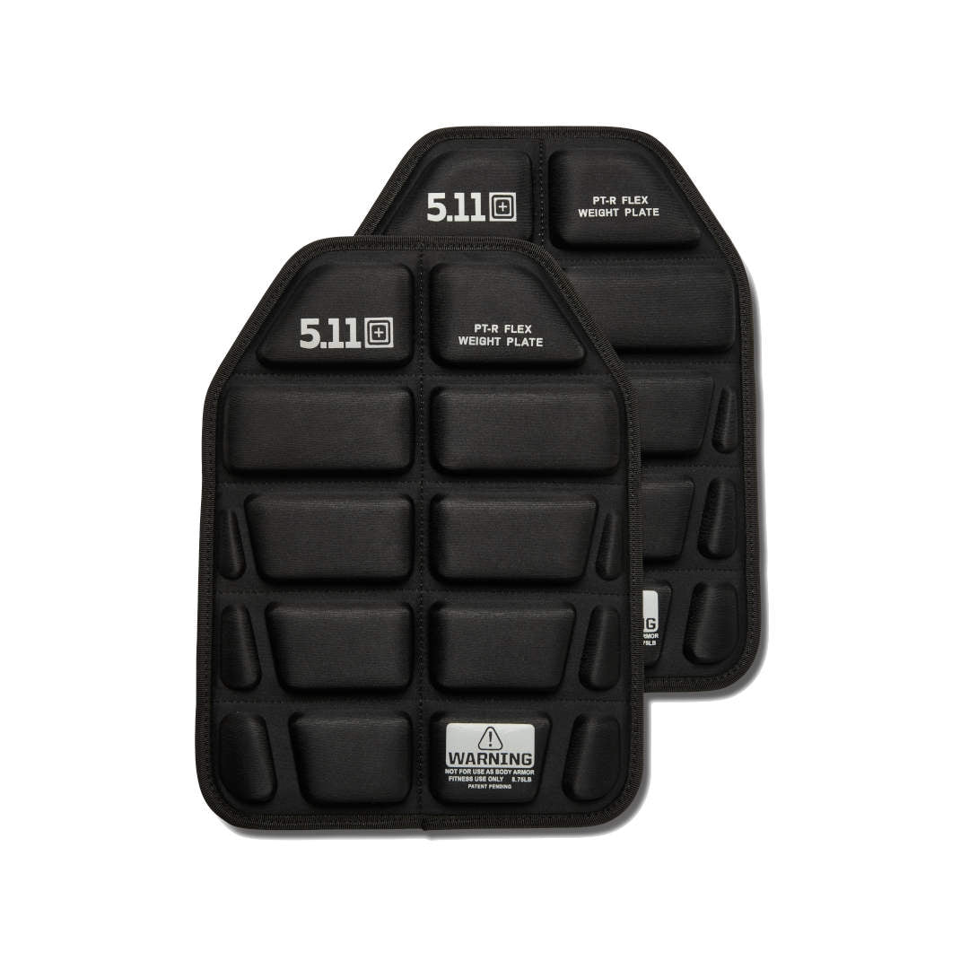 Plaques PT-R Flex 5.11 Tactical 8,75 lb à coque mousse EVA flexible