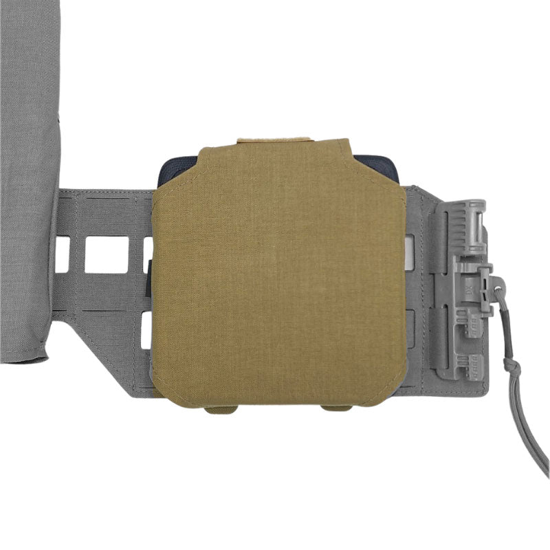 Poche Vigilant pour plaque latérale de 15 x 15 à 15 x 20 cm en Cordura 500 deniers