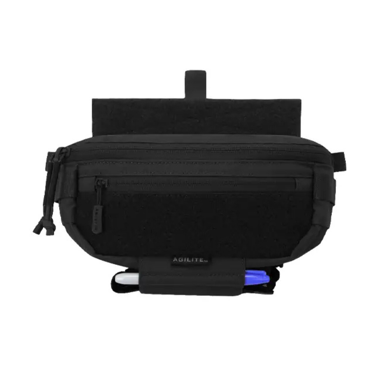 Poche ventrale Agilite Six Pack 1,8 L de 155 g convertible en banane, ouverture avant