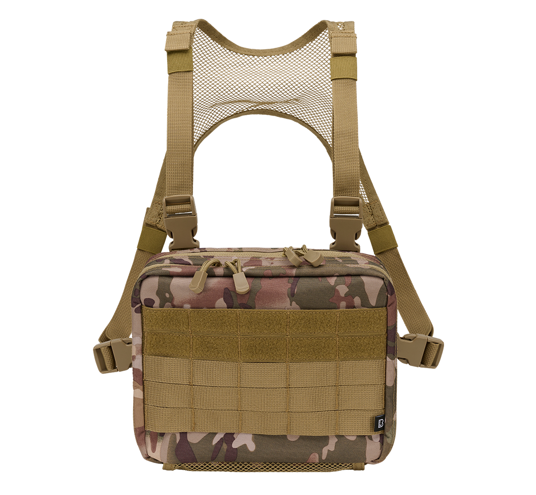 Pochette Brandit US Cooper Chest Pack Operator 42 passants élastiques dos matelassé