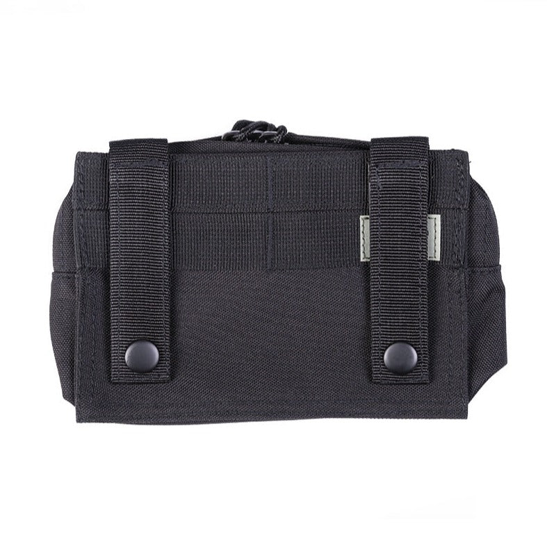 Pochette Mil-Tec Belt MOLLE Small polyester Oxford enduit PVC 17 × 5 × 12 cm avec œillet de drainage