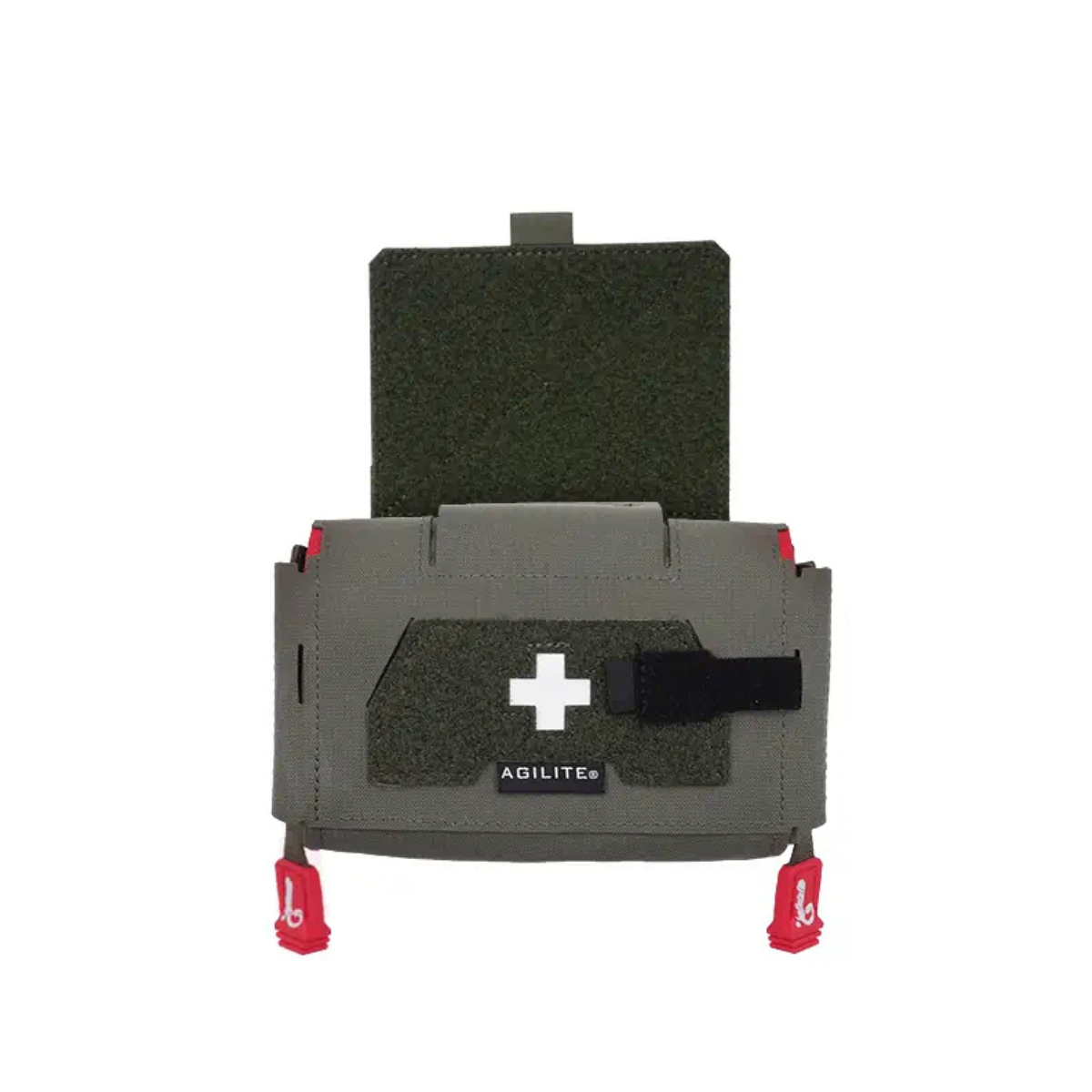 Pochette de premiers secours Agilite MD2 IFAK vendue vide à ouverture ambidextre